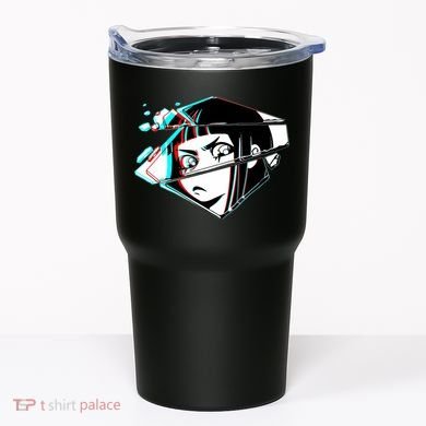 Anime Eyes Broken Glass Tumbler