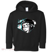 Anime Eyes Broken Glass Toddler Hoodie thumb 0