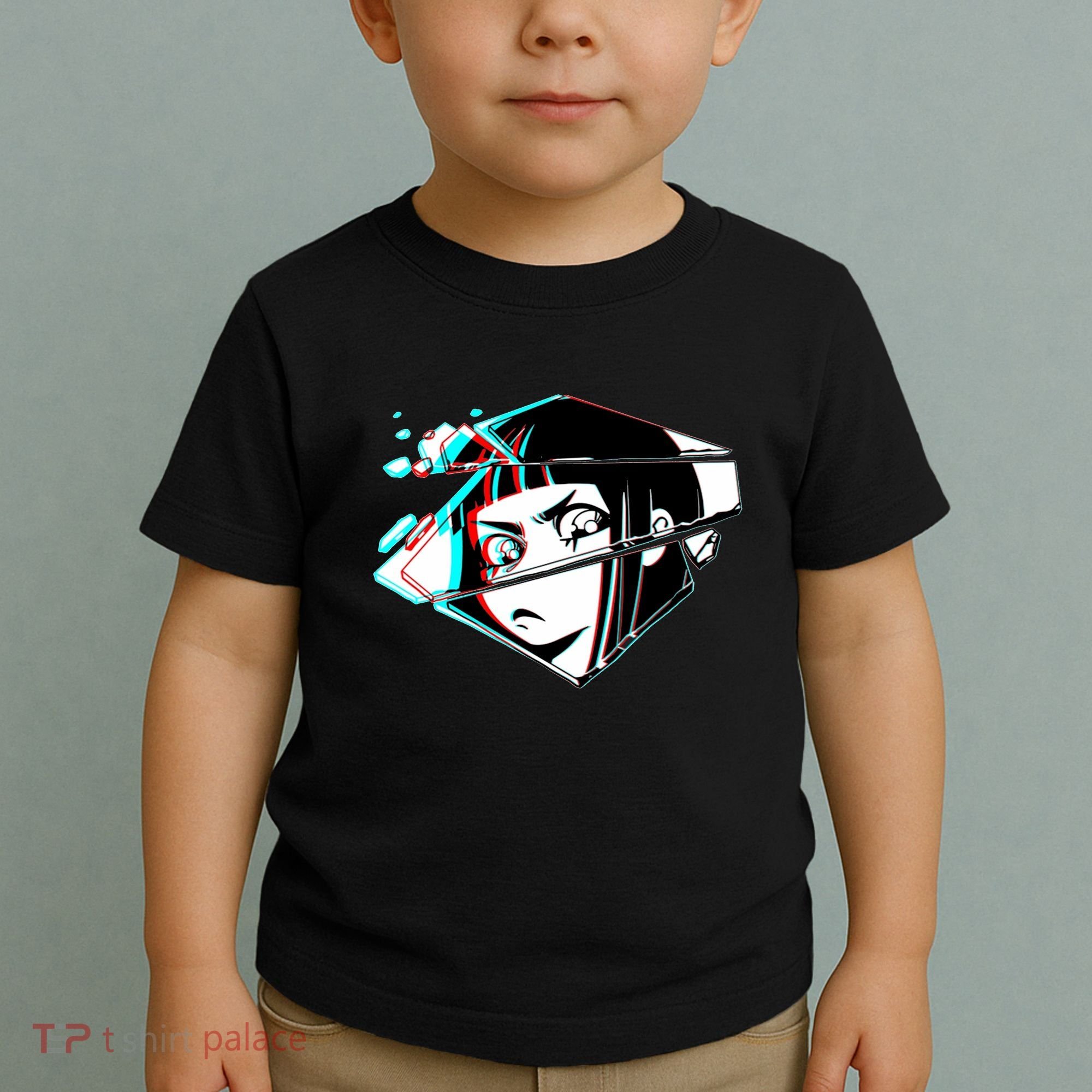 Anime Eyes Broken Glass Toddler T-Shirt
