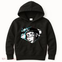 Anime Eyes Broken Glass Kids Hoodie thumb 0