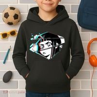 Anime Eyes Broken Glass Kids Hoodie thumb 2