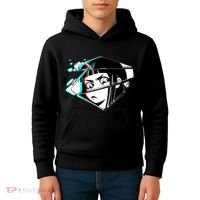Anime Eyes Broken Glass Kids Hoodie thumb 4