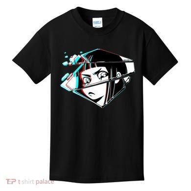 Anime Eyes Broken Glass Kids T-Shirt
