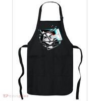 Anime Eyes Broken Glass Hand Over Eye Apron thumb 0