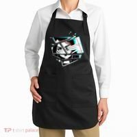 Anime Eyes Broken Glass Hand Over Eye Apron thumb 2
