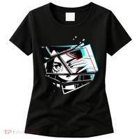 Anime Eyes Broken Glass Hand Over Eye Women's T-Shirt thumb 0