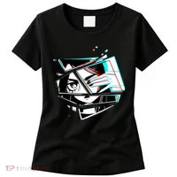 Anime Eyes Broken Glass Hand Over Eye Women's T-Shirt thumb 0
