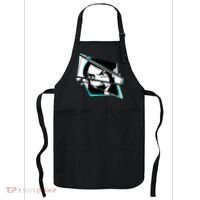 Anime Eyes Broken Glass Yelling Apron thumb 0