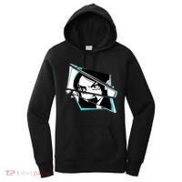 Anime Eyes Broken Glass Yelling Women's Hoodie thumb 0