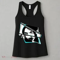 Anime Eyes Broken Glass Yelling Women's Tank Top thumb 3