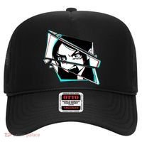 Anime Eyes Broken Glass Yelling Hat thumb 0