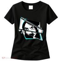 Anime Eyes Broken Glass Yelling Women's T-Shirt thumb 0