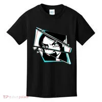 Anime Eyes Broken Glass Yelling Kids T-Shirt thumb 0