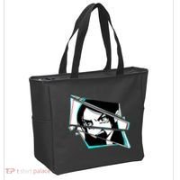 Anime Eyes Broken Glass Yelling Tote Bag thumb 2