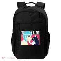 Anime Girl Cat Backpack thumb 0