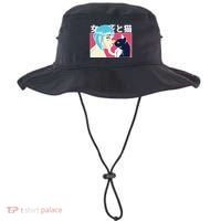Anime Girl Cat Bucket Hat thumb 0