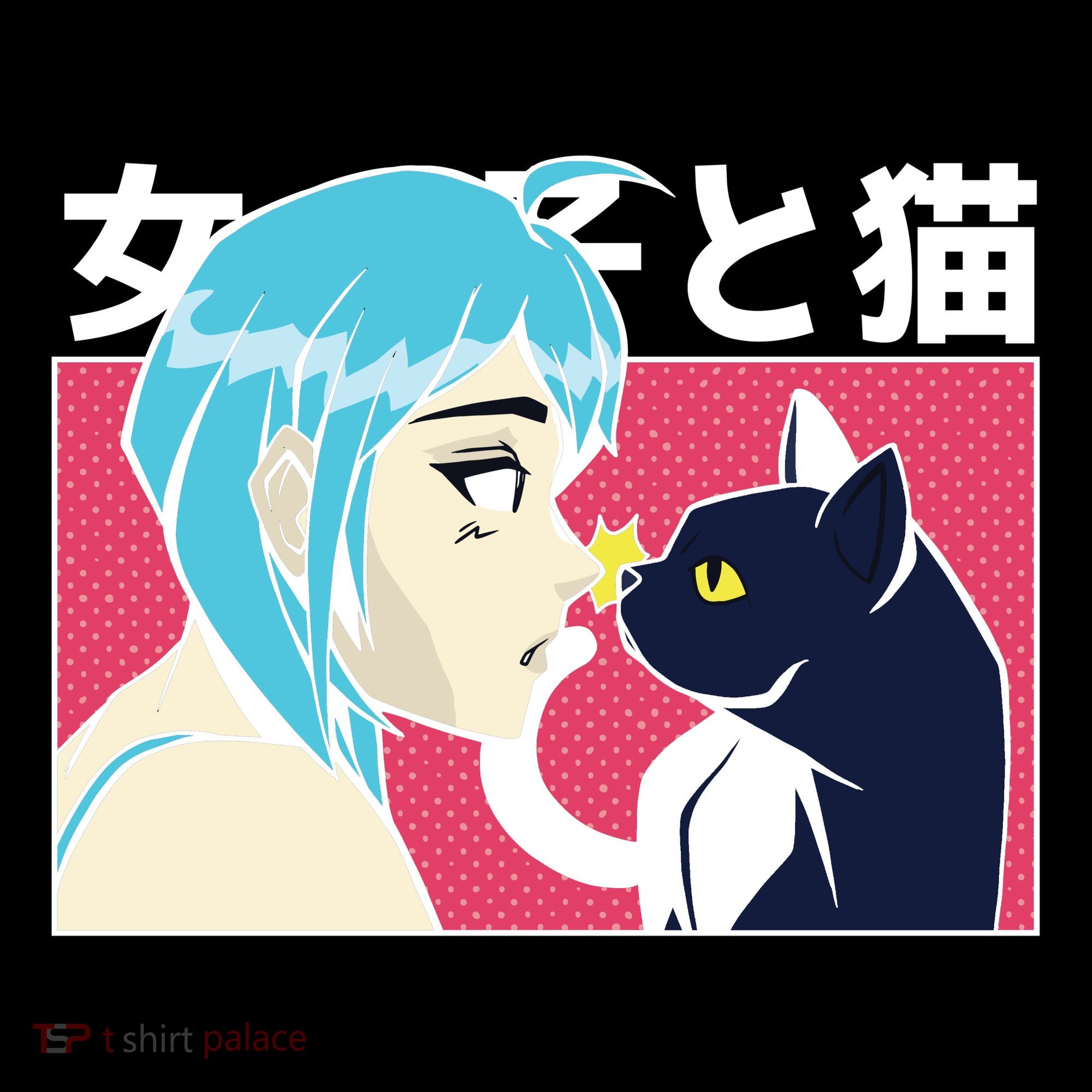 Anime Girl Cat Women's Hoodie