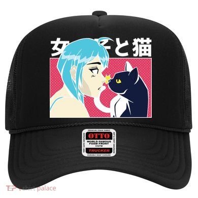 Anime Girl Cat Hat