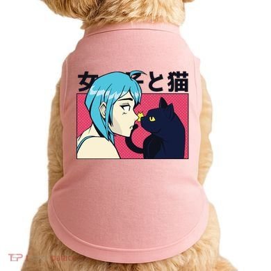Anime Girl Cat Doggie Tank