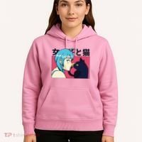 Anime Girl Cat Hoodie thumb 5