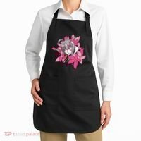 Anime Girl Flowers Apron thumb 2