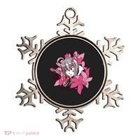 Anime Girl Flowers Ornament thumb 0
