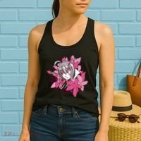 Anime Girl Flowers Women's Tank Top thumb 2