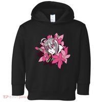 Anime Girl Flowers Toddler Hoodie thumb 0