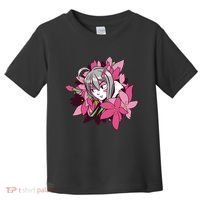 Anime Girl Flowers Toddler T-Shirt thumb 0