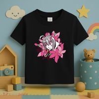 Anime Girl Flowers Toddler T-Shirt thumb 3