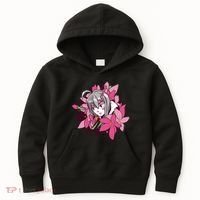 Anime Girl Flowers Kids Hoodie thumb 0