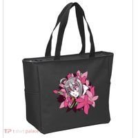 Anime Girl Flowers Tote Bag thumb 2