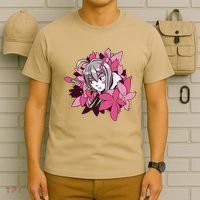 Anime Girl Flowers T-Shirt thumb 6