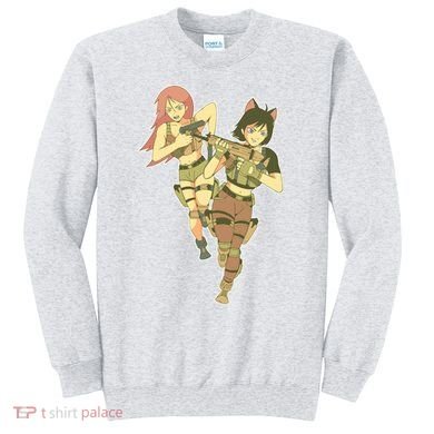 Anime Girl Soldiers Sweatshirt