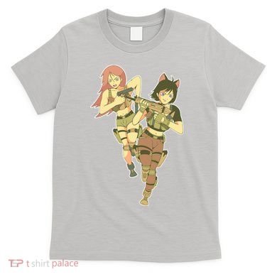 Anime Girl Soldiers T-Shirt