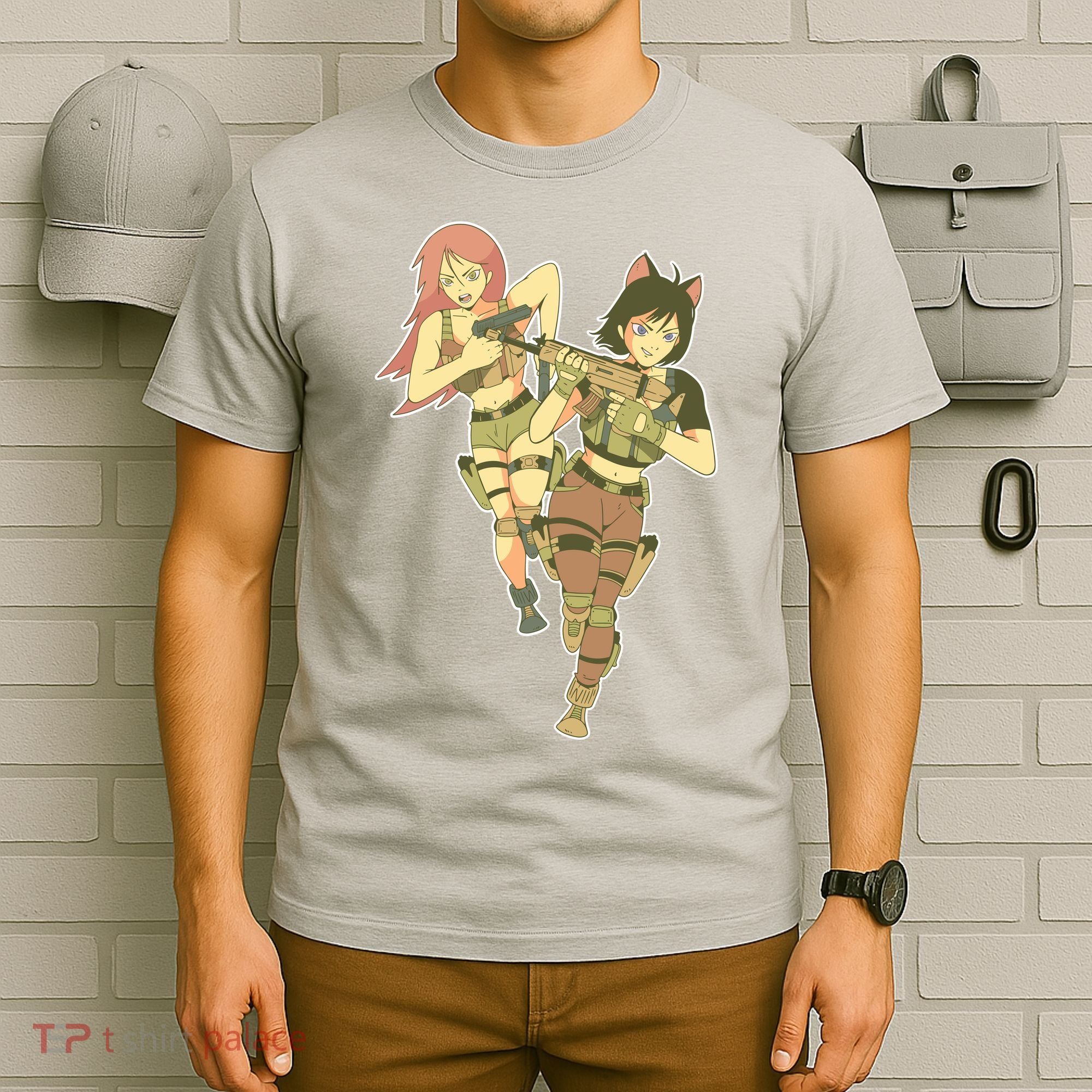 Anime Girl Soldiers T-Shirt