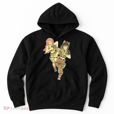Anime Girl Soldiers Hoodie