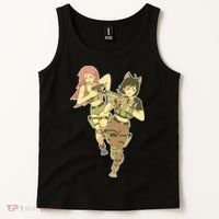 Anime Girl Soldiers Tank Top thumb 2