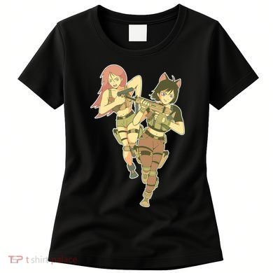 Anime Girl Soldiers Women's T-Shirt