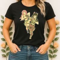 Anime Girl Soldiers Women's T-Shirt thumb 2