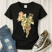 Anime Girl Soldiers Women's T-Shirt thumb 3