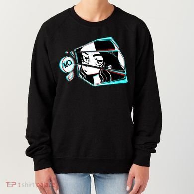Anime No Eyes Broken Glass Women's Sweatshirt