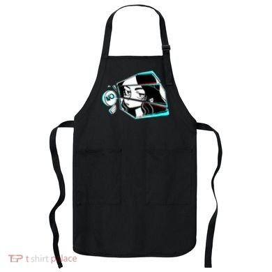 Anime No Eyes Broken Glass Apron