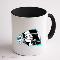Anime No Eyes Broken Glass Coffee Mug thumb 1