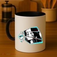 Anime No Eyes Broken Glass Coffee Mug thumb 4