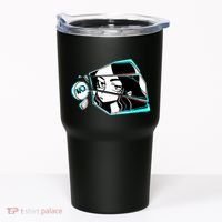 Anime No Eyes Broken Glass Tumbler thumb 0