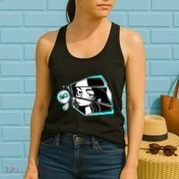 Anime No Eyes Broken Glass Women's Tank Top thumb 2