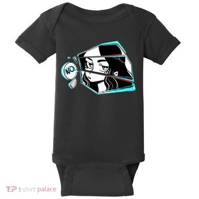 Anime No Eyes Broken Glass Baby Bodysuit
