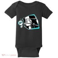 Anime No Eyes Broken Glass Baby Bodysuit thumb 0