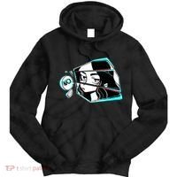 Anime No Eyes Broken Glass Tie Dye Hoodie thumb 0